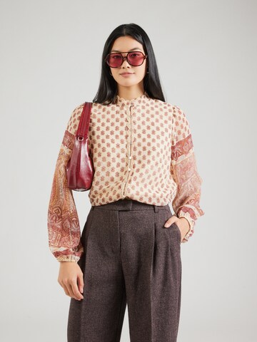 VILA - Blusa 'VIPRAYA LYRIDA' en beige: frente