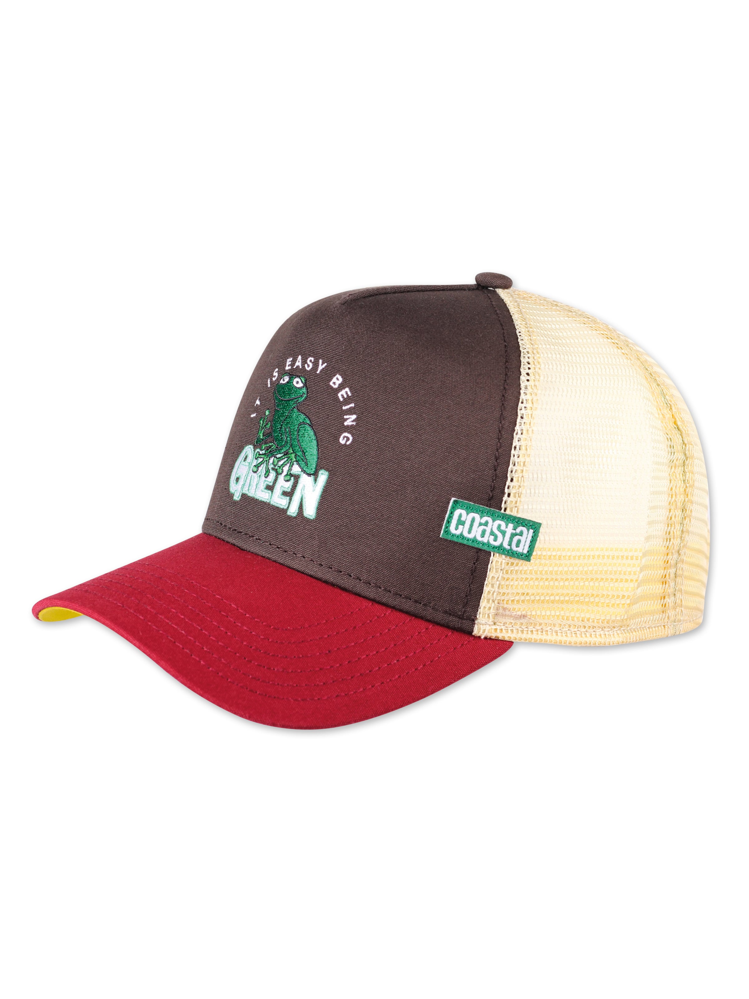 Coastal Czapka z daszkiem 'HFT Easy Green' w kolorze mieszane kolory: przód