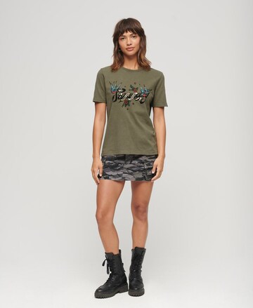 T-shirt Superdry en vert