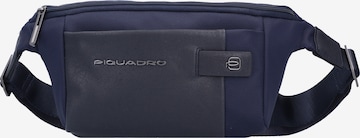 Piquadro Gürteltasche in Blau: predná strana