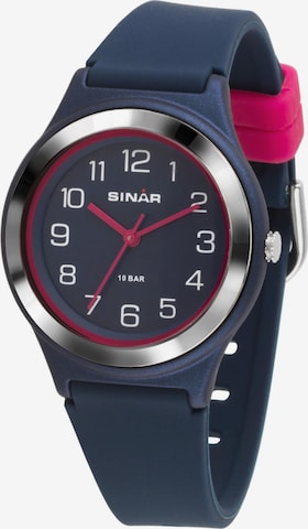 SINAR Analog Watch in Blue: front