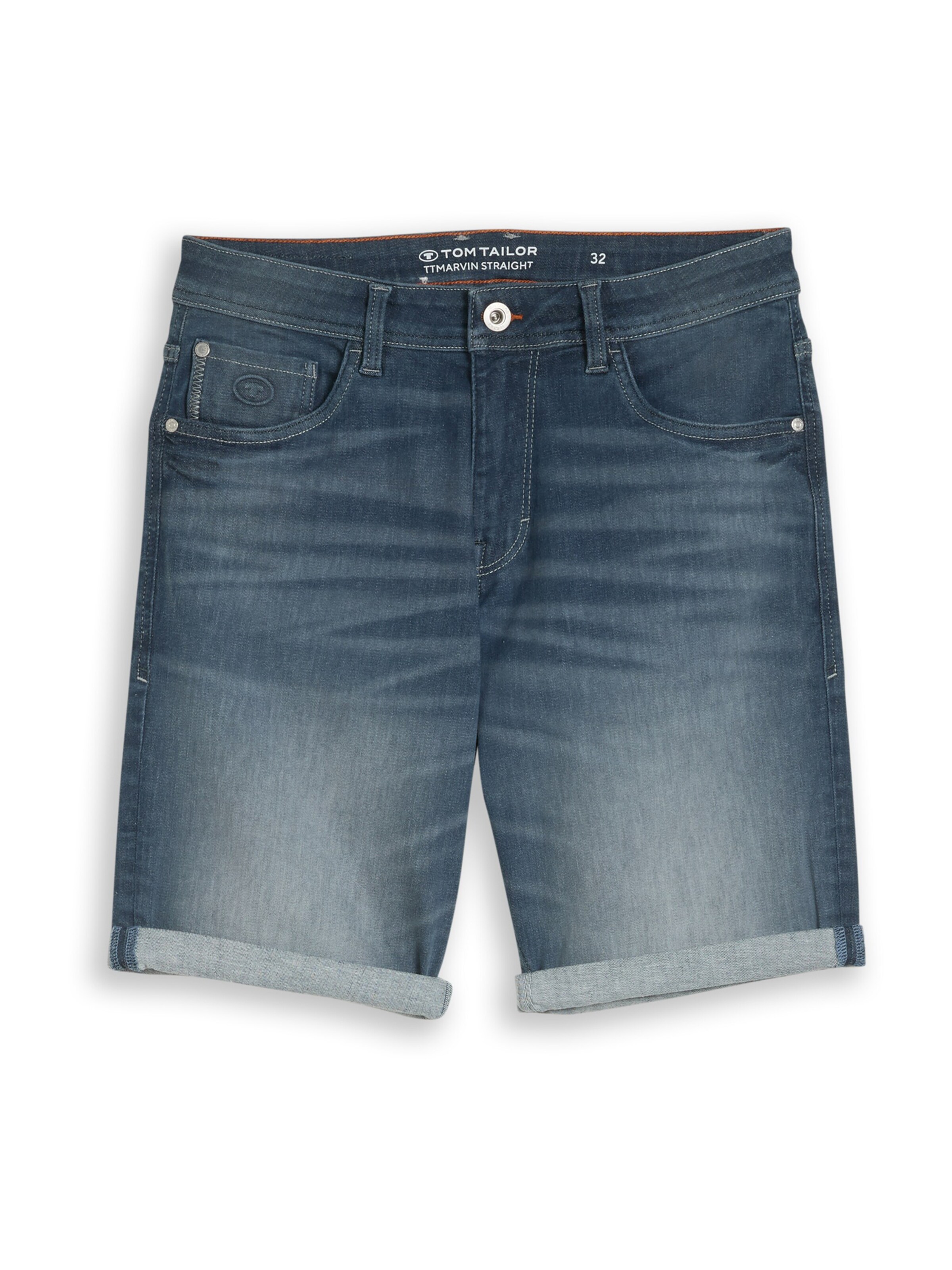 TOM TAILOR Regular Shorts 'Marvin' in Blau: Vorderseite