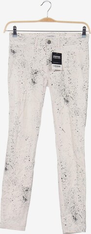 Calvin Klein Jeans in 25-26 in White: front