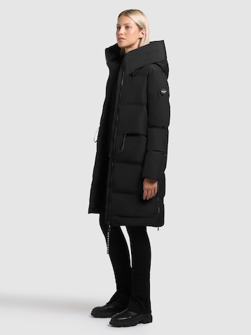 khujo Wintermantel 'Aroma2' in Zwart