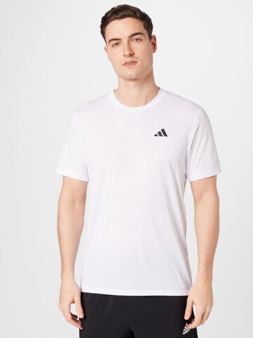 T-Shirt fonctionnel 'Train Essentials Feelready' ADIDAS PERFORMANCE en blanc : devant
