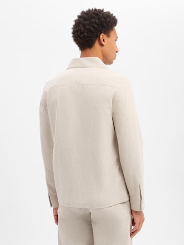 Finshley & Harding London Comfort fit Colbert 'Logan' in Beige