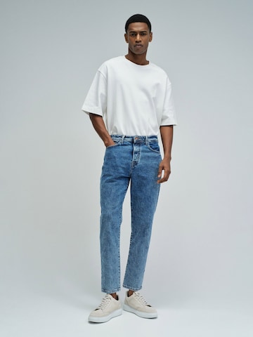 Salsa Jeans Slimfit Chino in Blauw: voorkant