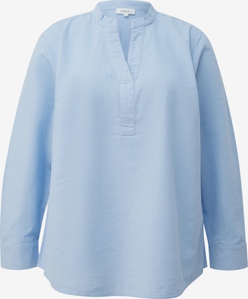 s.Oliver CURVE Bluse in Blau: Vorderseite