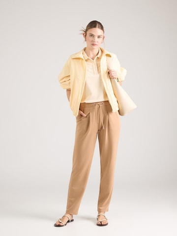 Wide Leg Pantalon à pince monari en gris