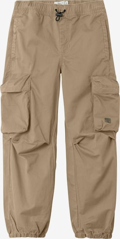 NAME IT Tapered Pants 'BEN' in Beige: front