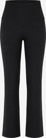 Leela COTTON Regular Pants 'Damen Bio-Baumwoll Yogahose' in Black: front