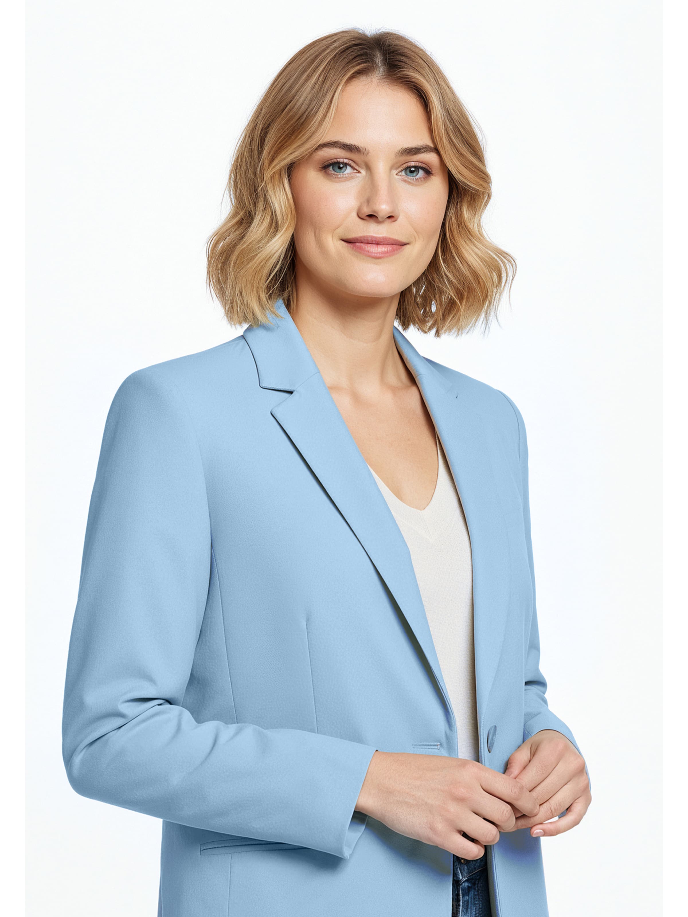 Blazer di Betty Barclay in blu: frontale