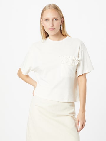 UNITED COLORS OF BENETTON - Camisa em branco: frente