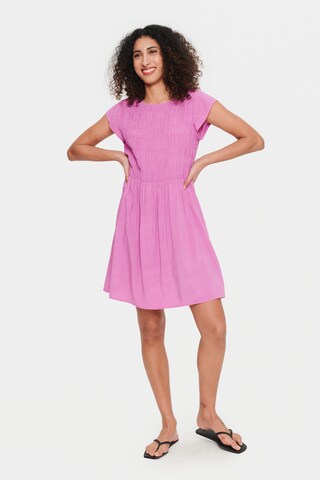 SAINT TROPEZ Dress 'Gisla' in Pink