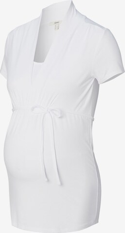 Esprit Maternity Skjorte i hvit: forside