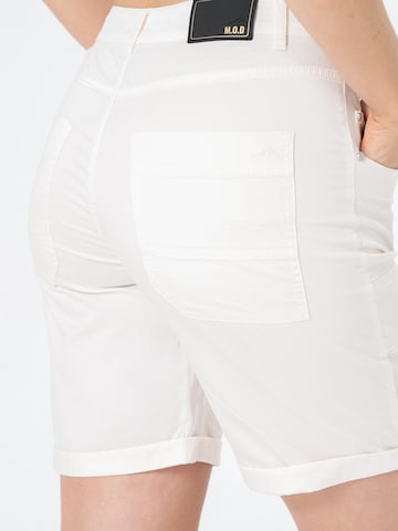 M.O.D MIRACLE OF DENIM Baggy Broek in Wit