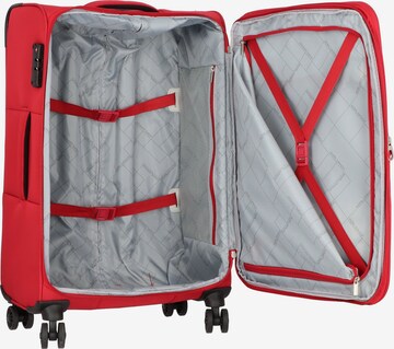 Ensemble de bagages Worldpack en rouge
