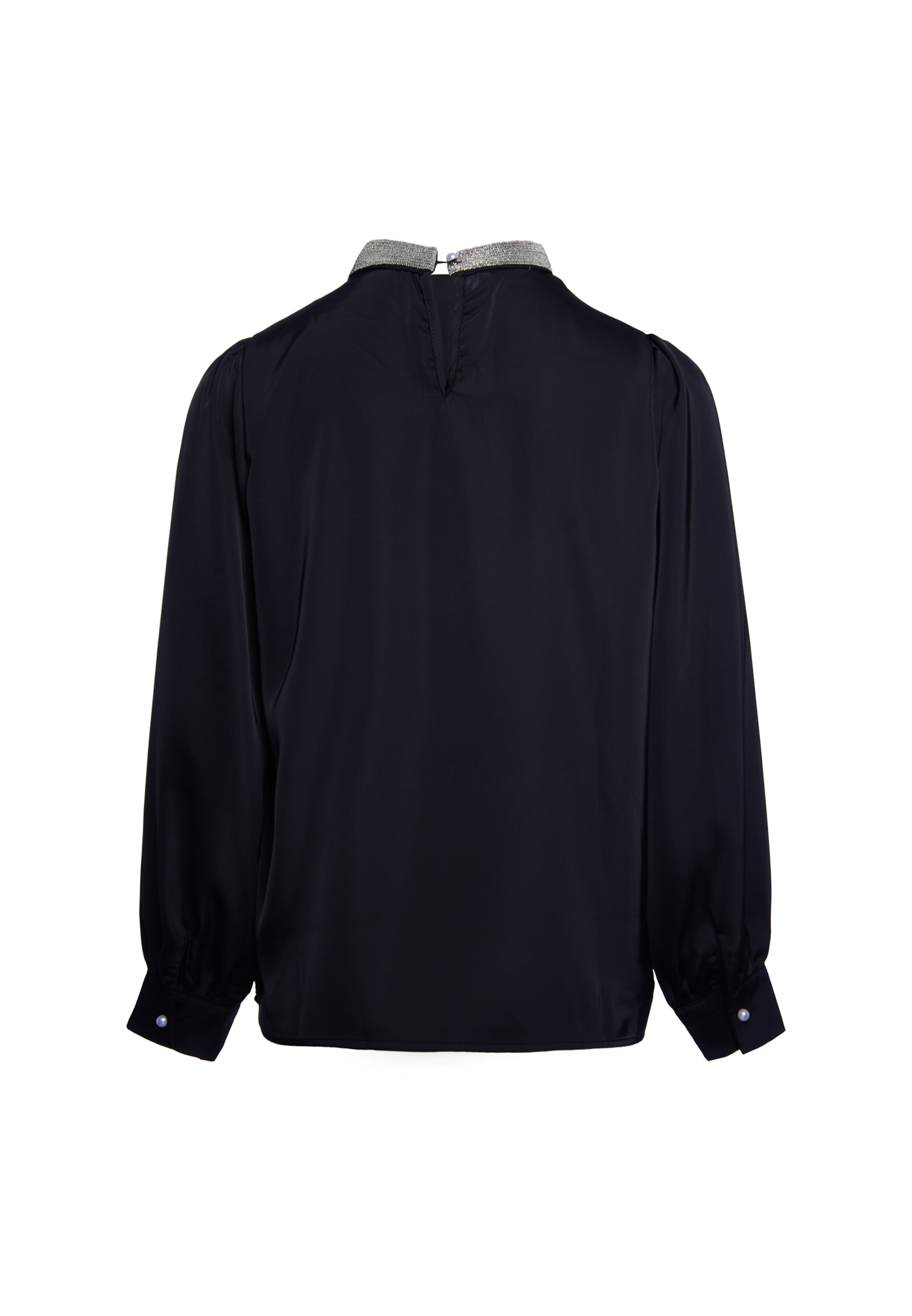 faina - Blusa 'GLOW' em preto
