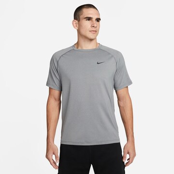 NIKE Functioneel shirt 'Ready' in Grijs: voorkant