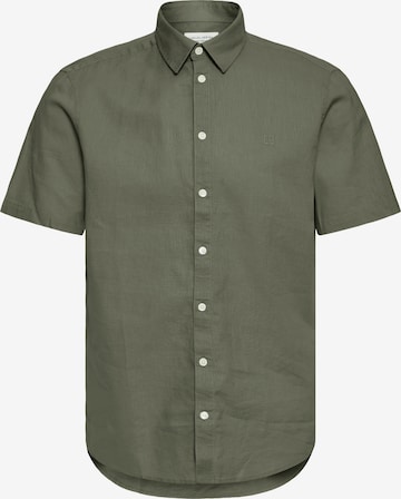 Coupe regular Chemise ' CFAksel ' Casual Friday en vert : devant