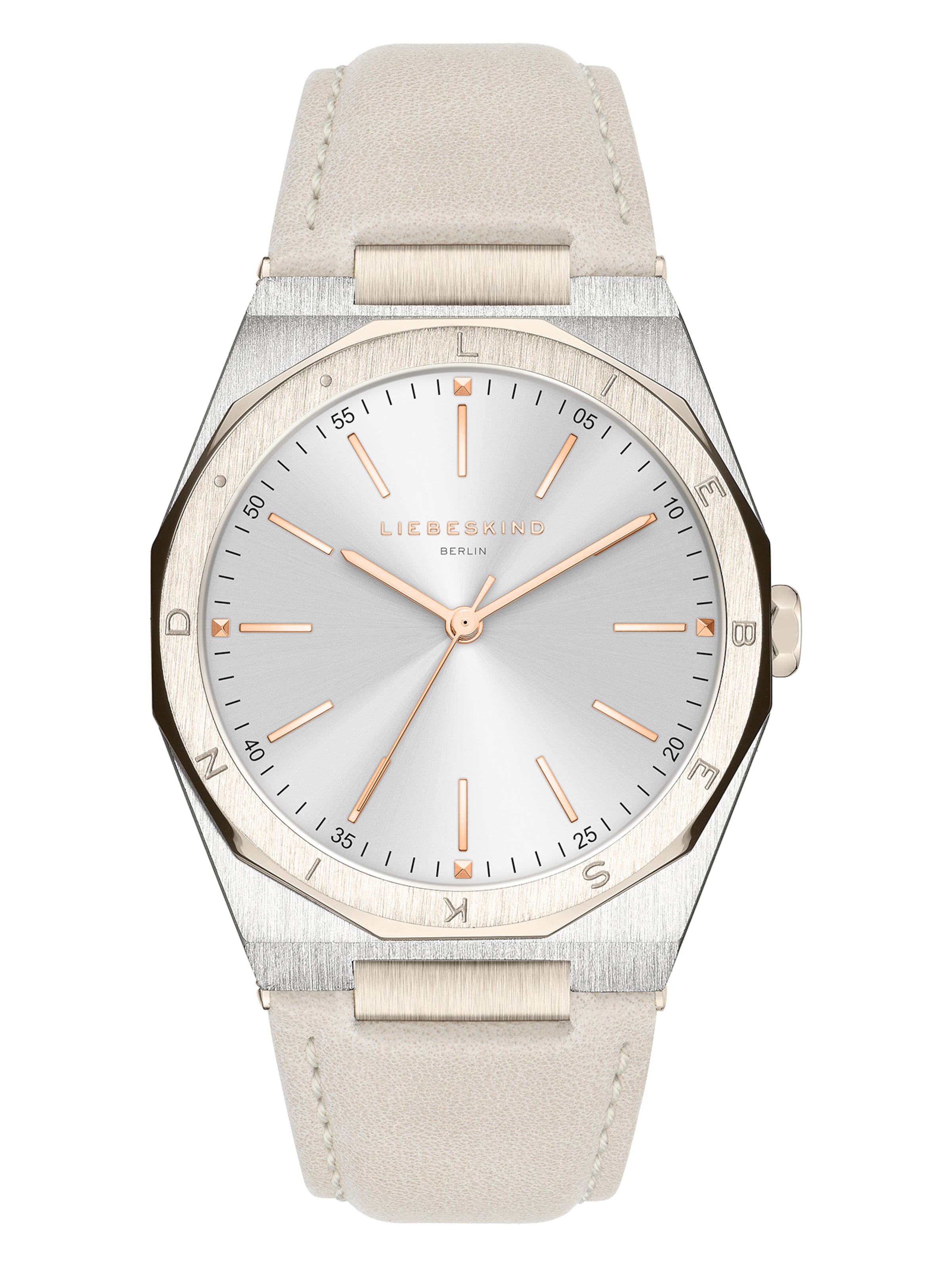 Liebeskind Berlin Uhr in Beige: Vorderseite