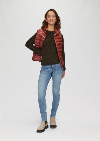 Gilet QS en rouge