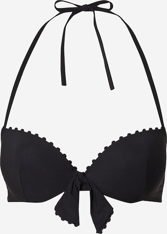 Push-up Hauts de bikini PASSIONATA en noir : devant