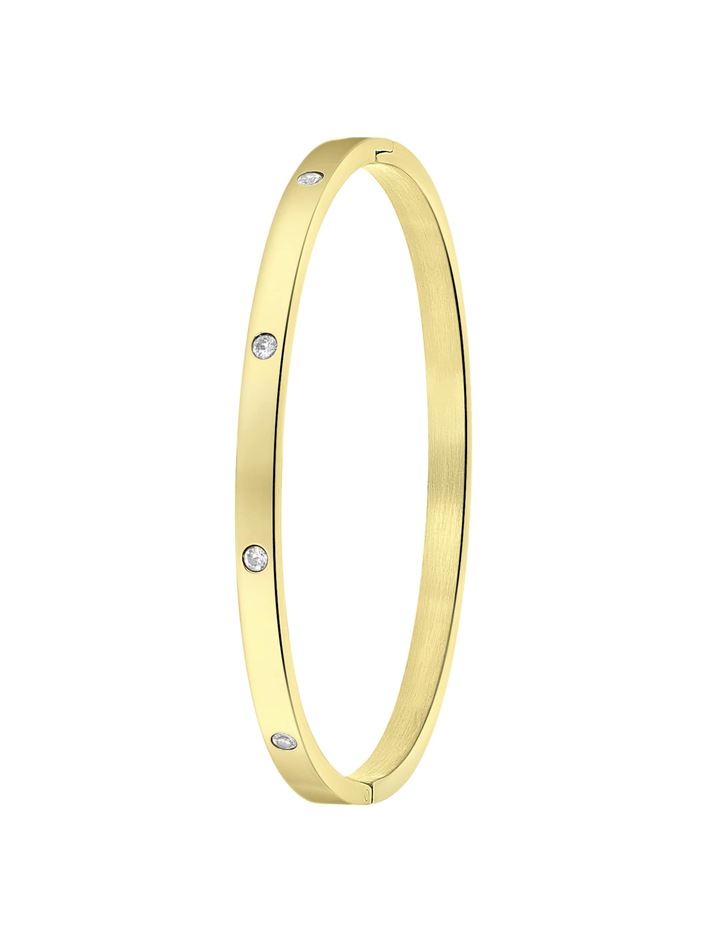 Lucardi Bracelet in Gold: front