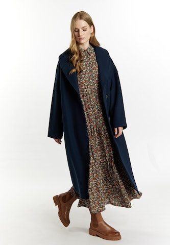 DreiMaster Vintage Демисезонное пальто 'Incus' в Синий