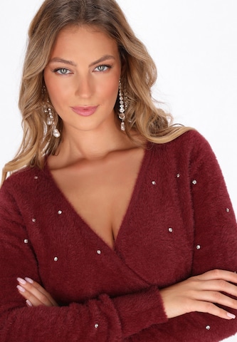 Robe faina en rouge
