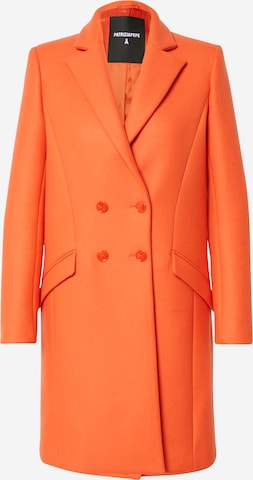 PATRIZIA PEPE Between-Seasons Coat in Orange: front