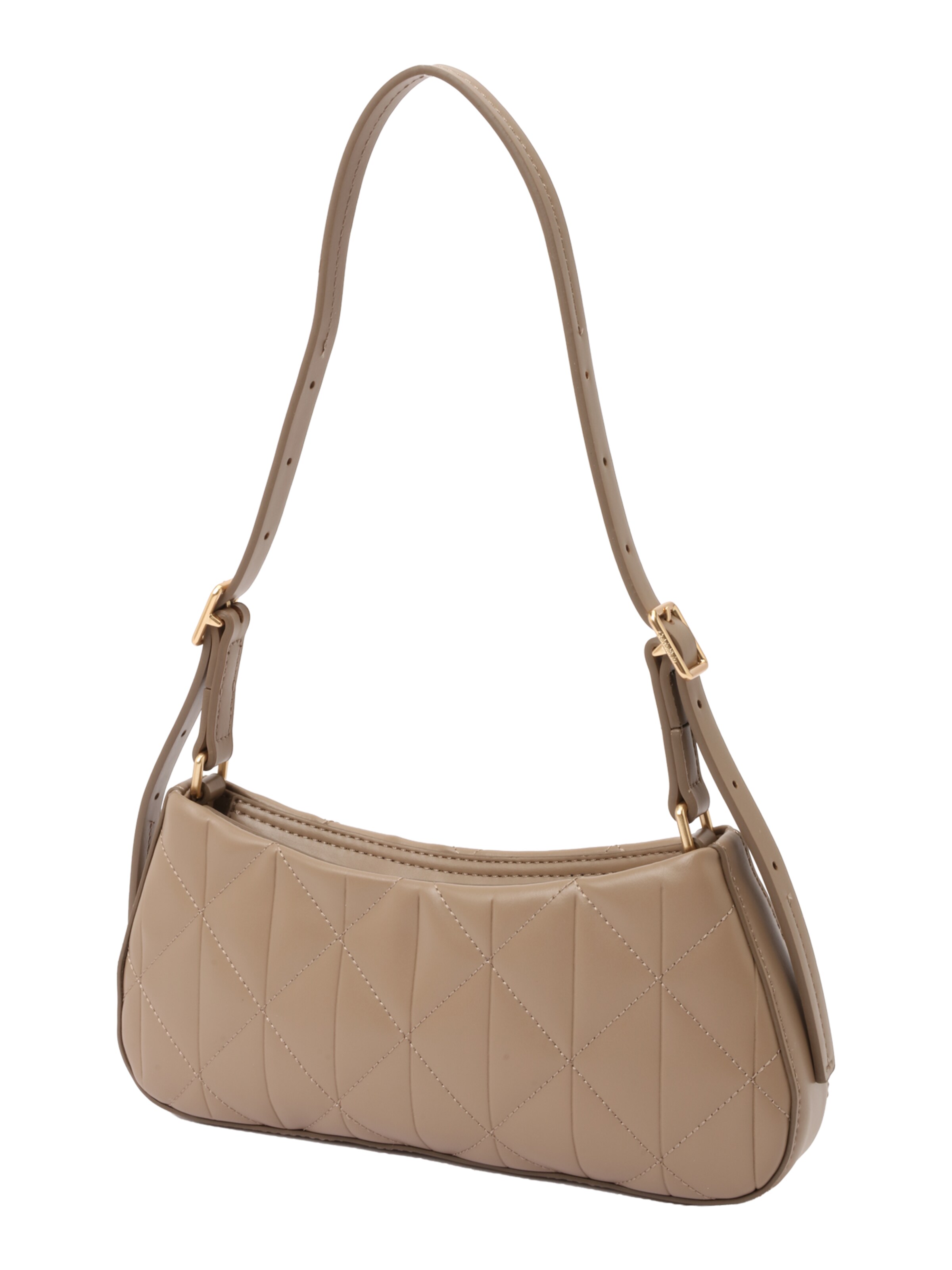 Calvin Klein Schultertasche in Braun: Seite