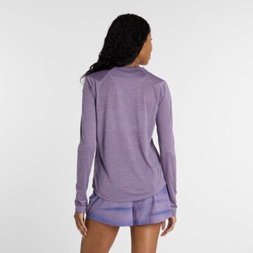 new balance - Camisa funcionais 'Athletics' em roxo