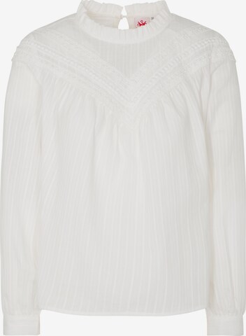 SPIETH & WENSKY Klederdracht blouse 'Waida' in Wit: voorkant