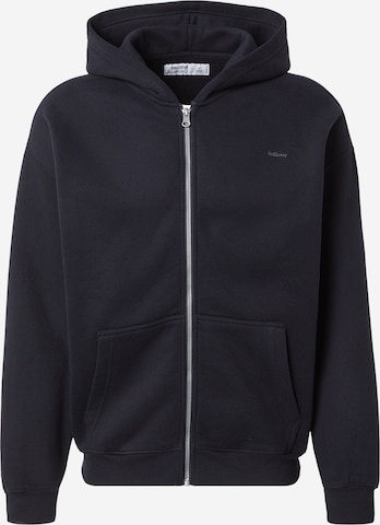 HOLLISTER Sweatjacke in Schwarz: Vorderseite