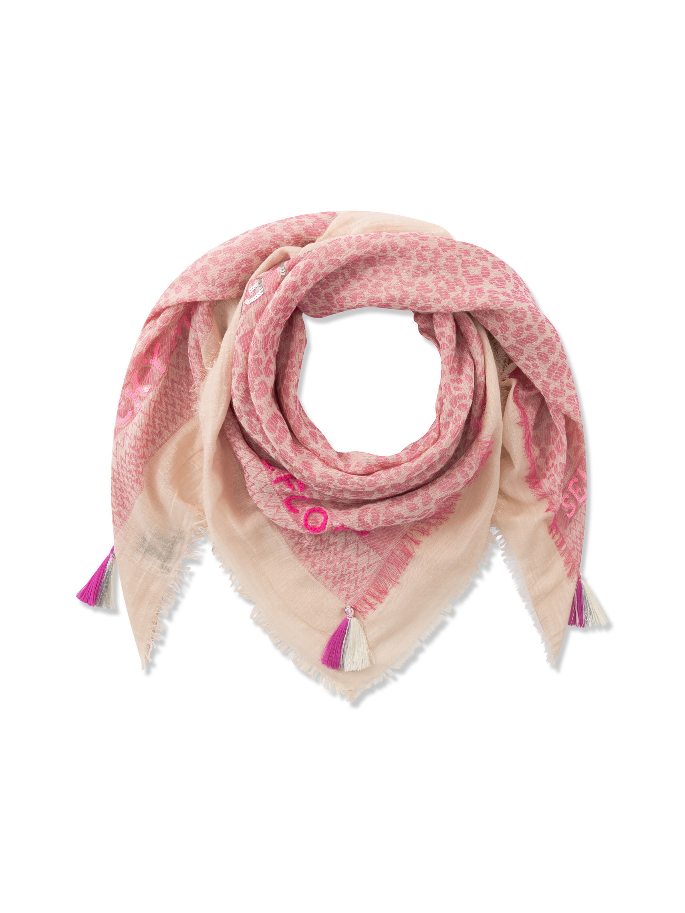 Foulard CODELLO en rose