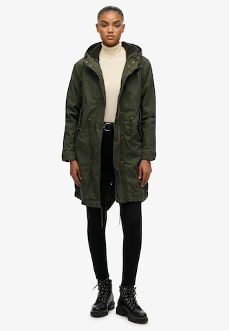 Superdry Tussenparka in Groen