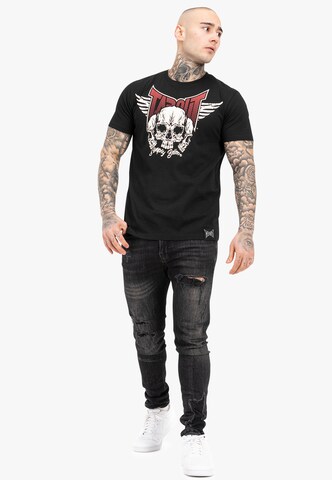 Tapout Póló 'HAMLINES' - fekete