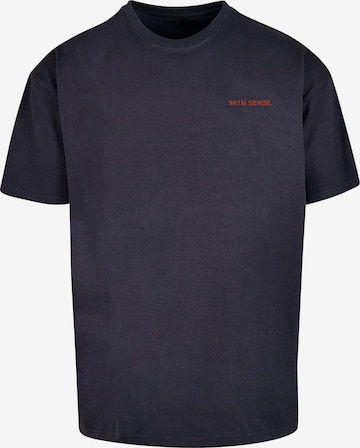 9N1M SENSE Shirt 'Cocktail Club' in Blue: front