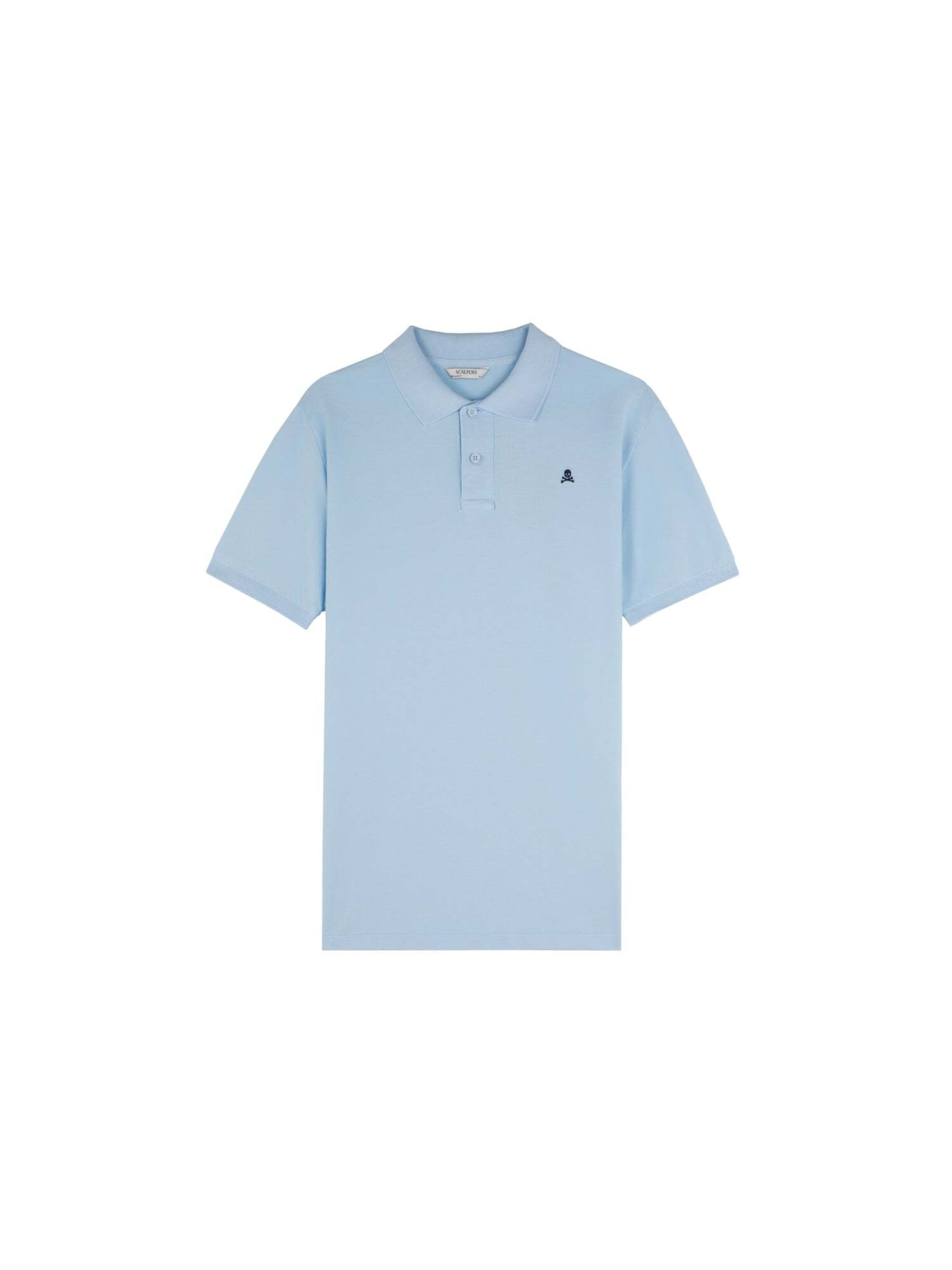 Scalpers Shirt in Blau: Vorderseite