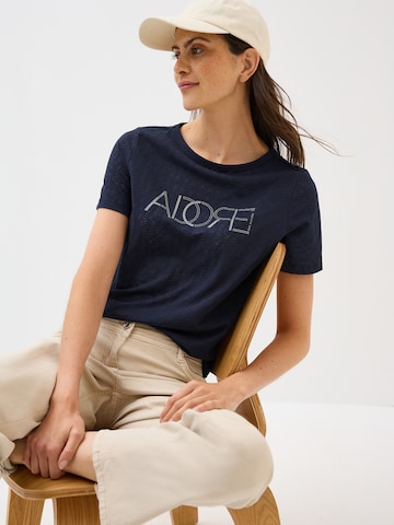 Maglietta 'Adore' di CECIL in blu