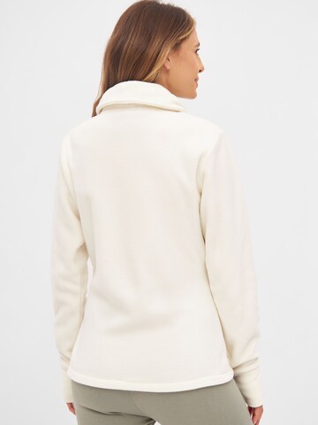 BENCH Fleece Jacket 'Finish' in White