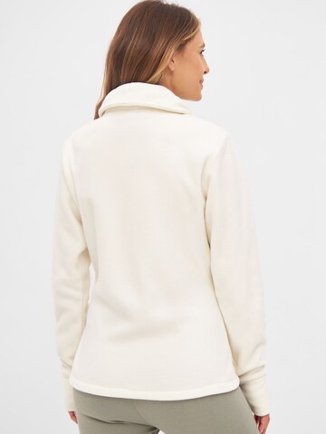 BENCH Fleece Jacket 'FINISH' in White