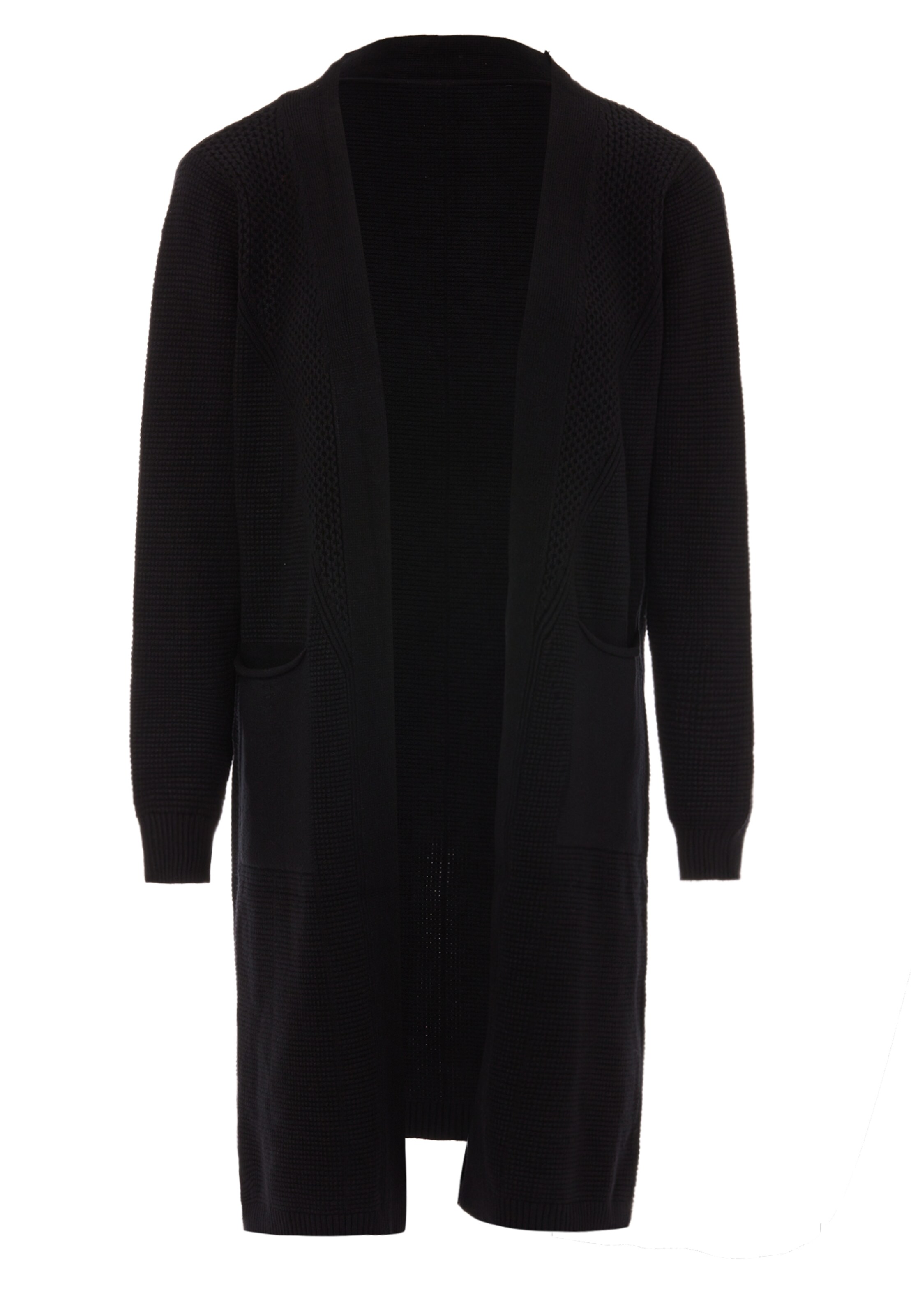 Jalene - Casaco de malha em preto: frente