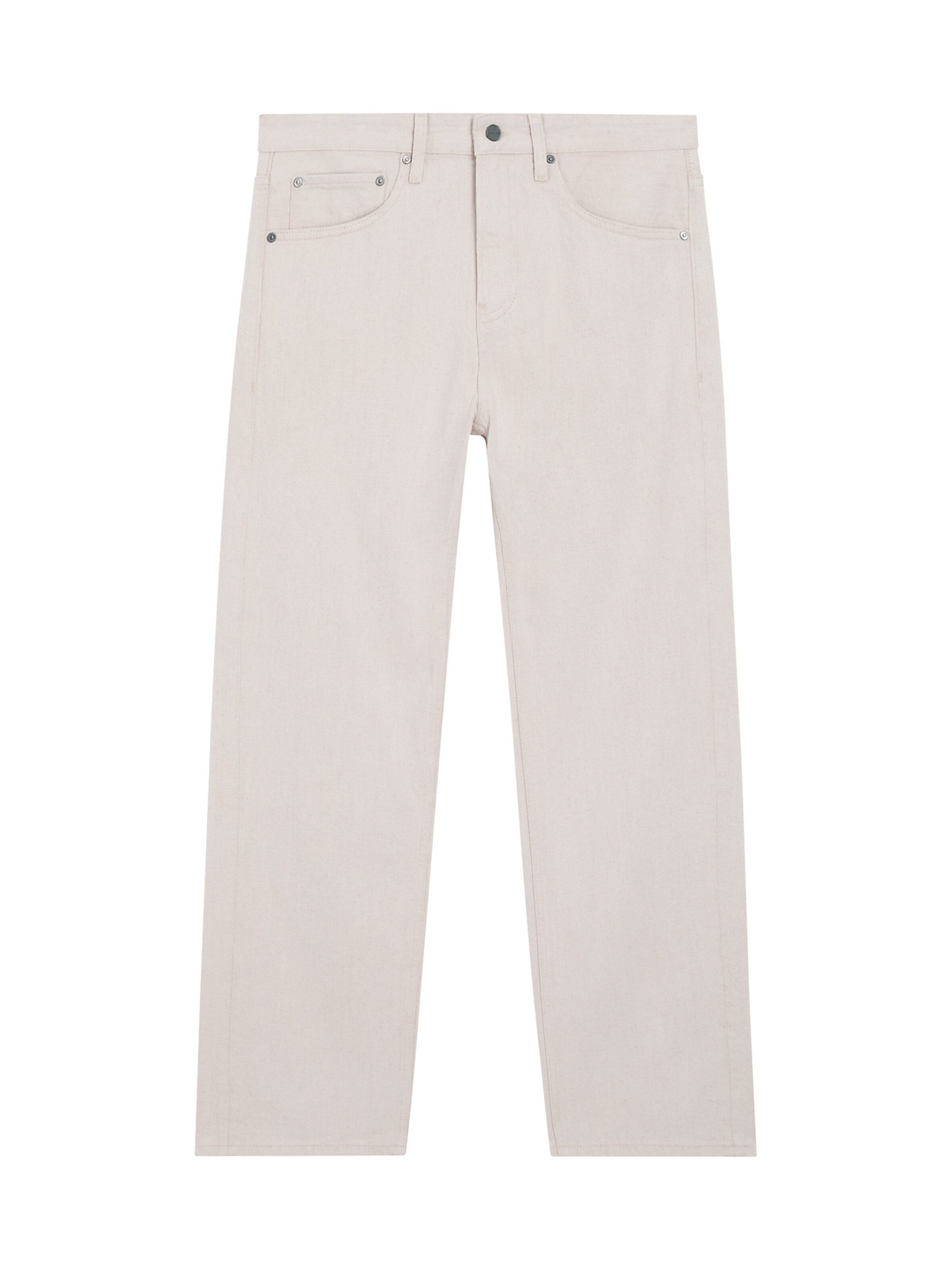 Calvin Klein Loose fit Jeans in White: front