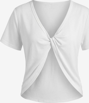 Imily Bela Тениска в бяло: отпред