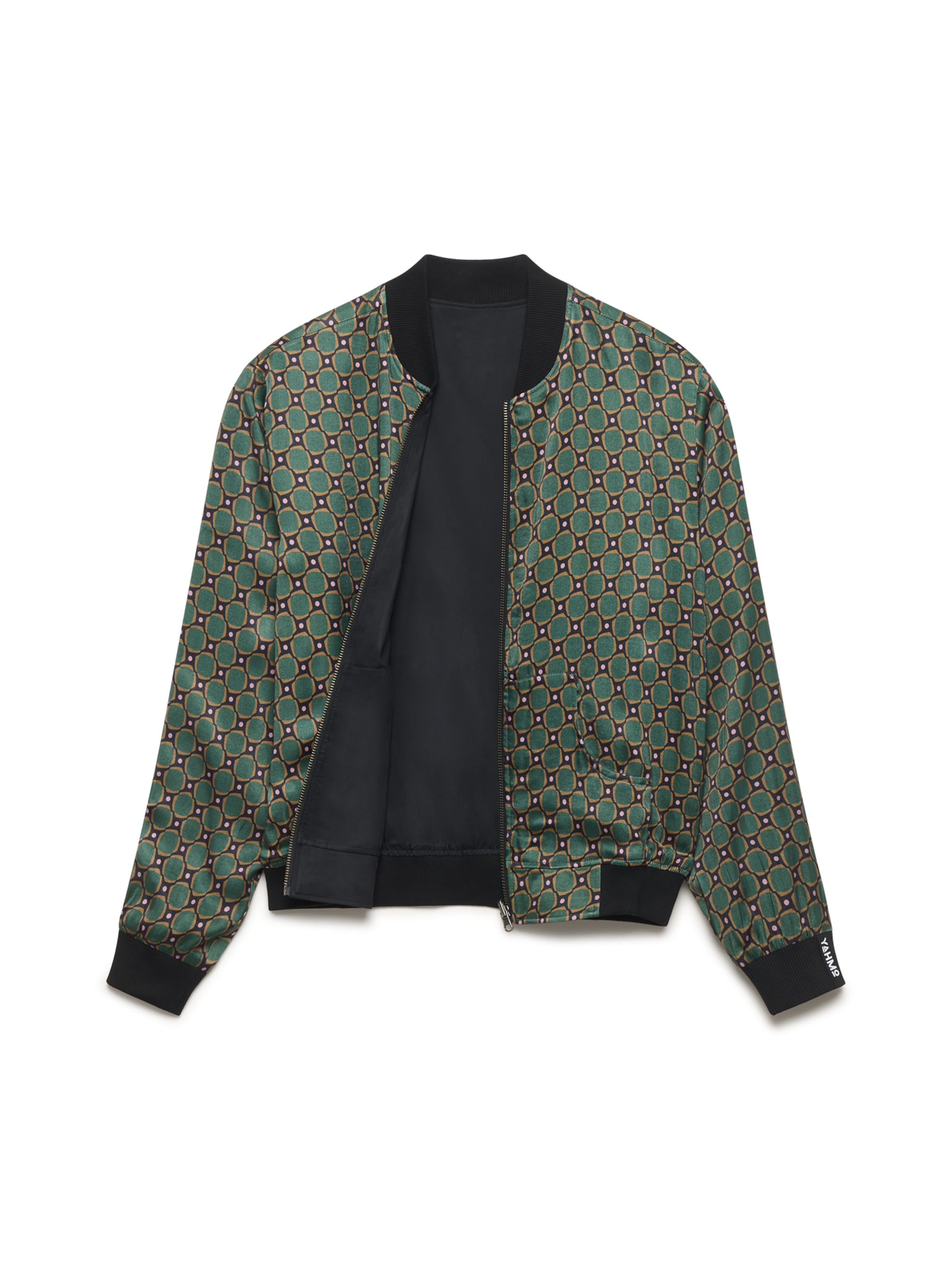 Yahmo - Chaqueta de entretiempo 'Ruth' en verde: frente