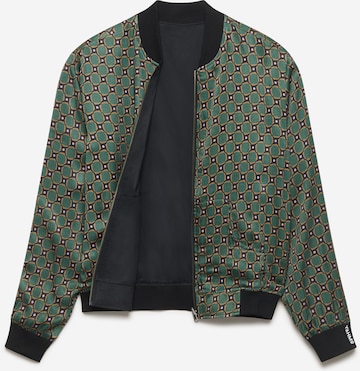 Yahmo Between-Season Jacket 'Ruth' in Green: front