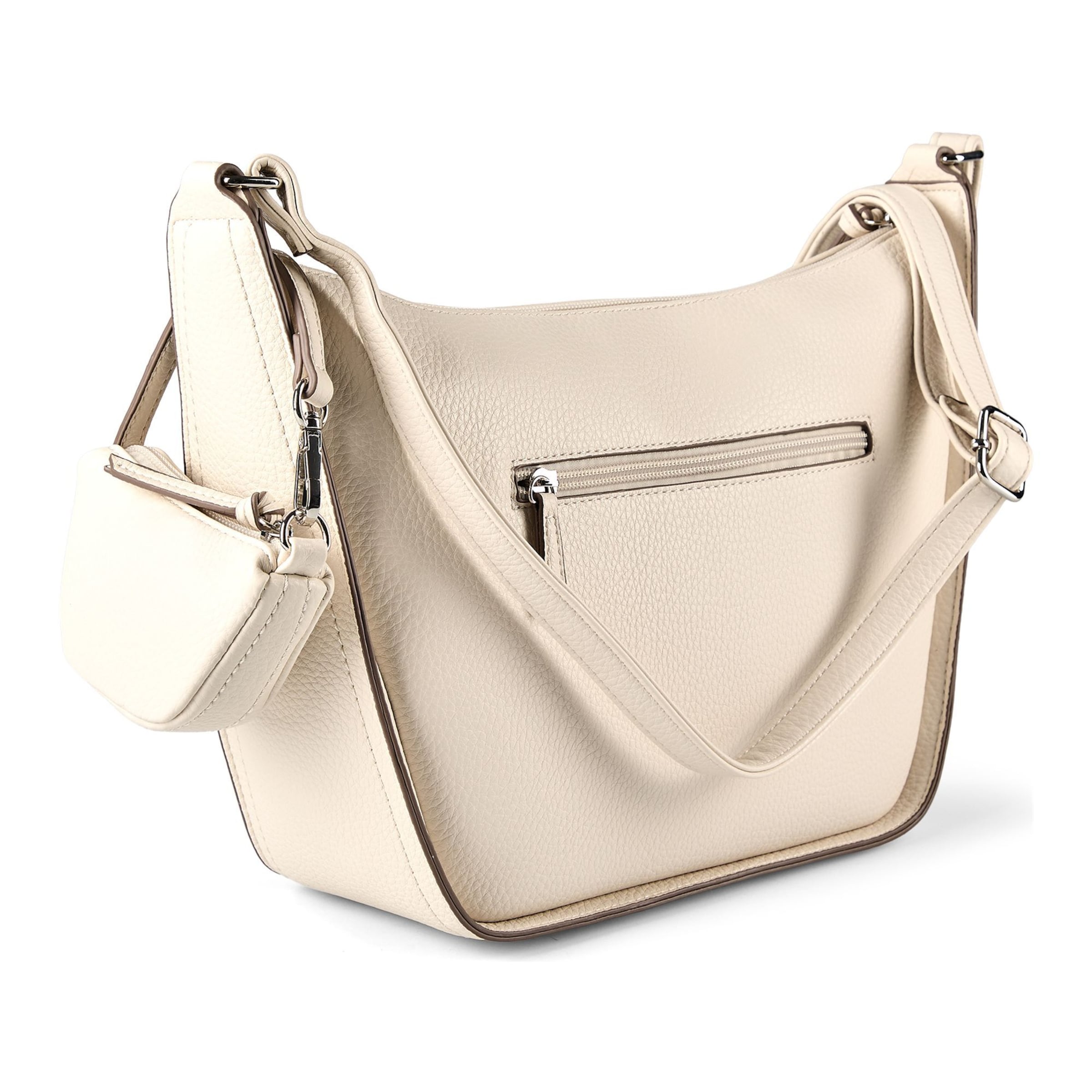 Borsa a tracolla 'Novia' di TOM TAILOR in bianco