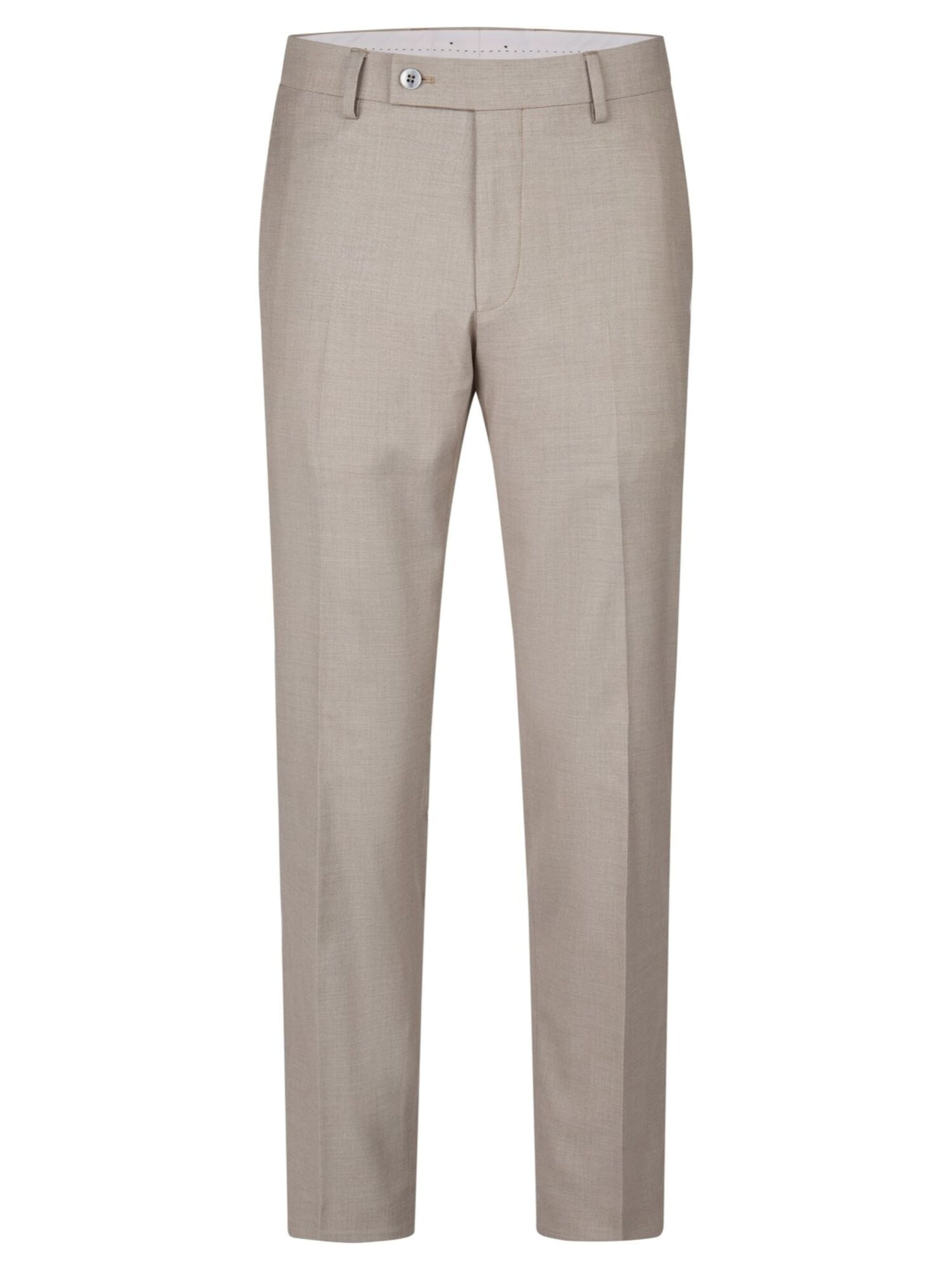 Coupe slim Costume HECHTER PARIS en beige